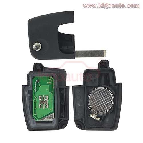 3M5T15K601AB flip key 3 button HU101 434Mhz for Ford Focus