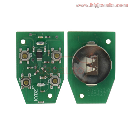 Remote fob 304Mhz 3button for Ford AU UTE