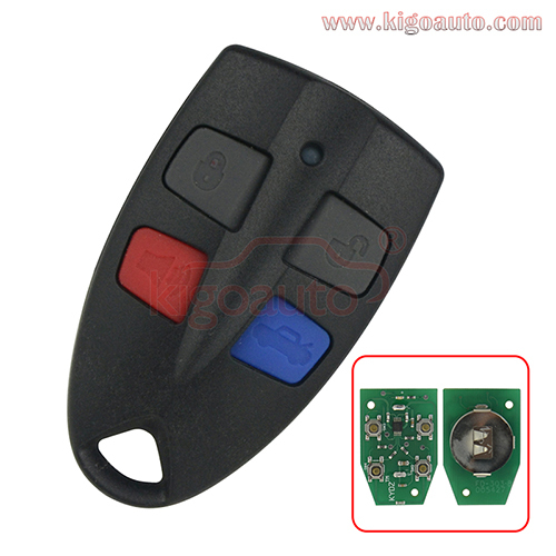 Remote fob 304Mhz 4 button for Ford AU UTE