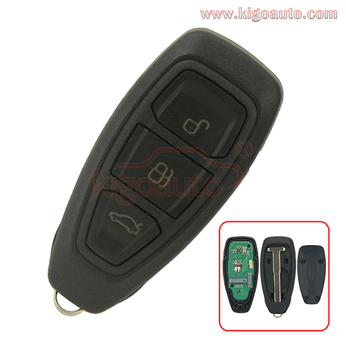 FCC KR55WK48801 Remote Entry Smart Key 3 Button 433Mhz for 2013 Ford C-MAX Focus