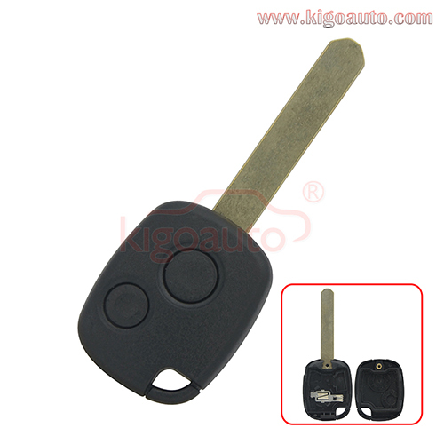 Remote key shell 2 button for Honda Accord Civic CRV Pilot Fit 2003- 2009