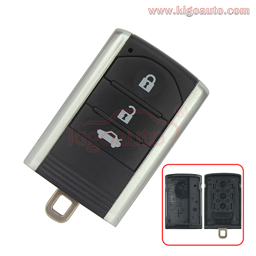 Smart key case shell 3 button for Honda Acura MDX RDX TL TLX IL TS