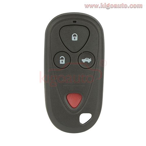 FCC ID E4EG8D-444H-A Remote fob case 3 button with panic for Acura CL RL TL RSX 2003