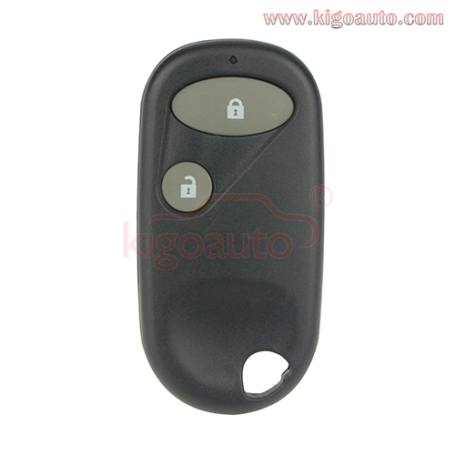 Remote key fob shell case 2 button for Honda Civic CR-V Element Insight 2001 - 2005