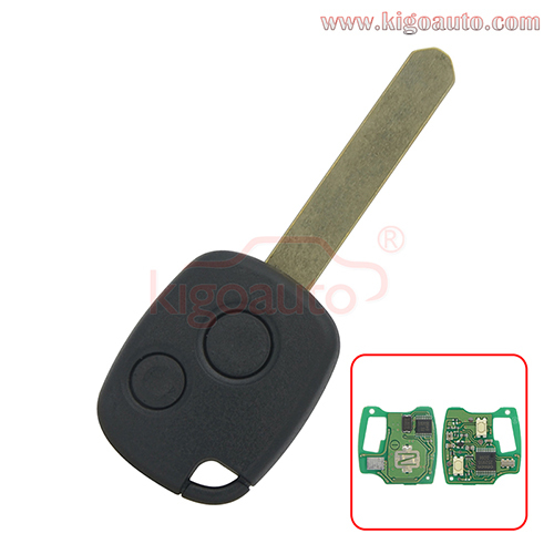 Remote key 2 button 312Mhz FSK for Honda Accord Civic CRV Pilot Fit 2003- 2009