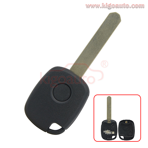 Remote key shell 1 button for Honda CRV Odyssey Fit City Accord Civic