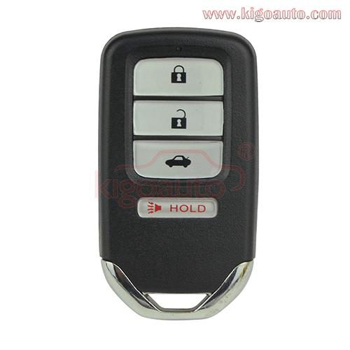 Smart key case shell 3 button with panic ACJ932HK1210A for Honda Accord Civic 2013 2014 2015