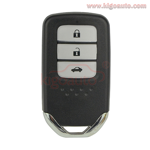 Smart key case shell 3 button for Honda City Fit XRV Vezel Jazz 2014