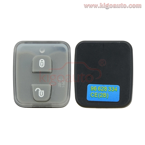 Pack of 2pcs Remote key 2 button 434Mhz for Chevrolet Captiva