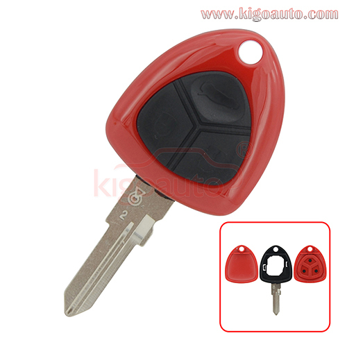 Remote key shell 3 button for Ferrari F430 2005 2006 2007 2008 2009