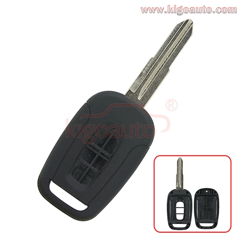 Remote key shell 3 button for Chevrolet Captiva