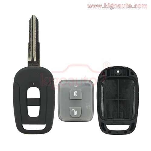 Pack of 2pcs Remote key 2 button 434Mhz for Chevrolet Captiva