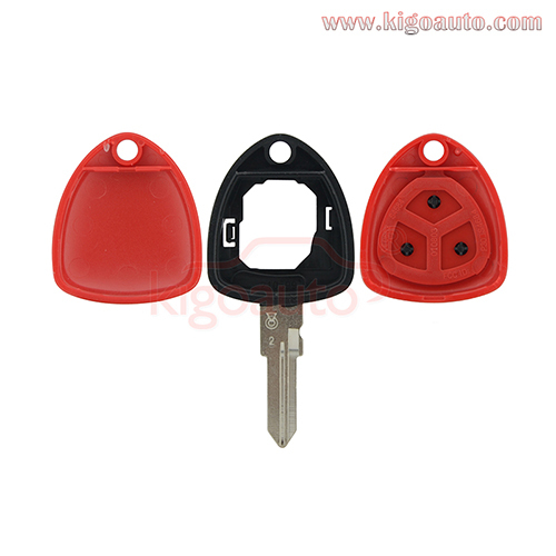 Remote key shell 3 button for Ferrari F430 2005 2006 2007 2008 2009