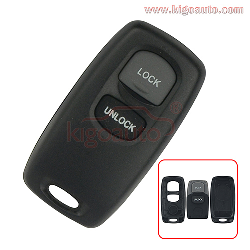 Remote fob case 2button for Mazda 3