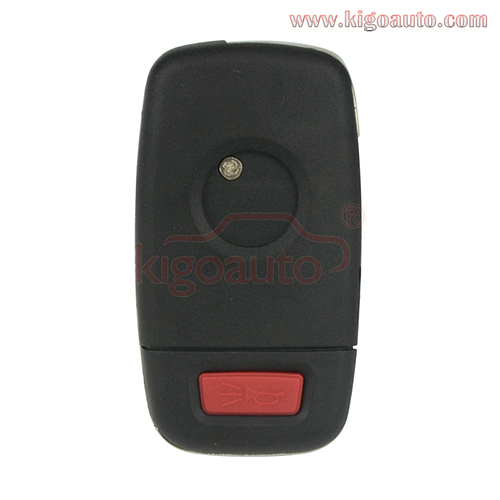 Flip key shell 3 button with panic  for Holden VE Commodore