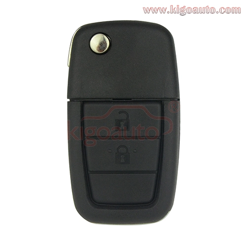 Flip key shell 2 button with panic for Holden VE Commodore