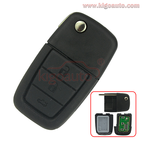 Flip key 3 button with panic 434Mhz for Holden VE Commodore