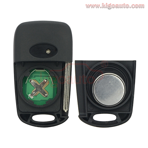 Flip remote key 3 button 434Mhz for Hyundai Elantra 2009-2012