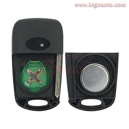 Flip remote key 434Mhz for 2009-2012  Hyundai Verna 3 button