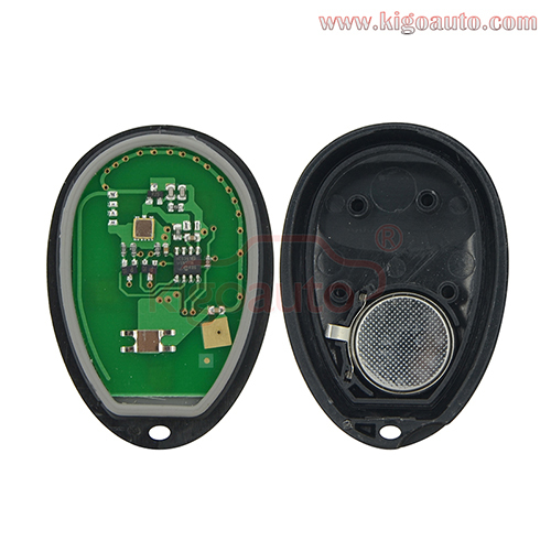 FCC L2C0007T remote fob 2 button 315Mhz ASK for Buick GL8 Chevrolet Venture Oldsmobile Silhouette Pontiac Montana 2001-2005