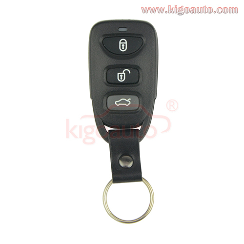 Remote fob shell case 3 button with panic for Hyundai Elantra Sonata Kia Cerato