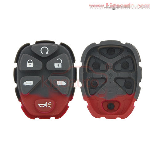 (No battery holder) PN 15114376 Remote fob case 6 button for Chevrolet