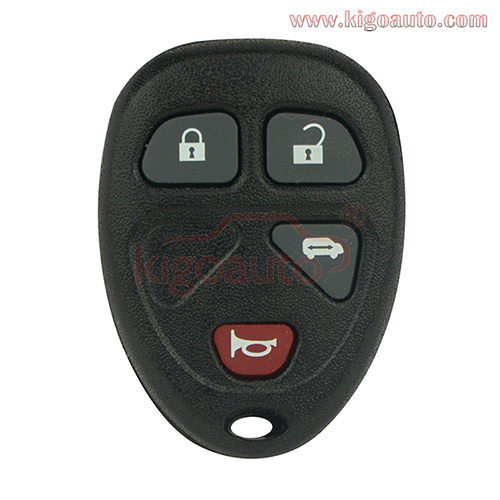 FCC OUC60270 remote fob 4 button 315Mhz ASK for GM Buick Terraza Chevrolet Uplander Pontiac Montana Saturn Relay 2005-2007