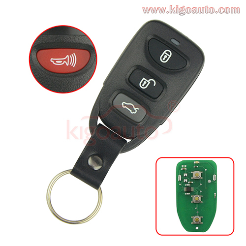 PN 95430-3K200 FCC OSLOKA-310T Remote fob 3 button with panic 315Mhz for Hyundai Sonata Elantra 2005-2010