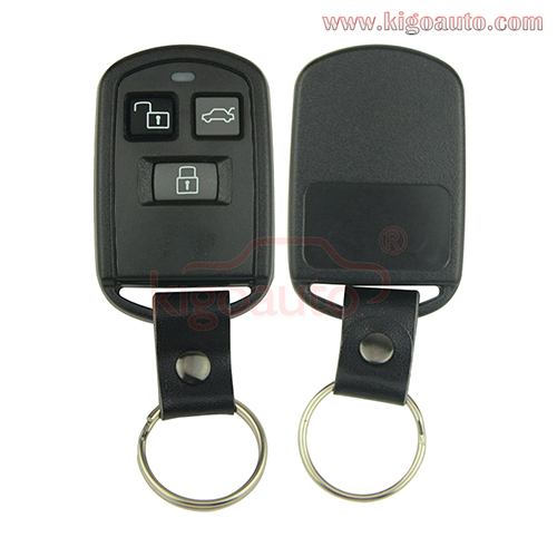 Remote fob 3 button for Hyundai Accent Sonata XG350 XG300 2002 2003 2004