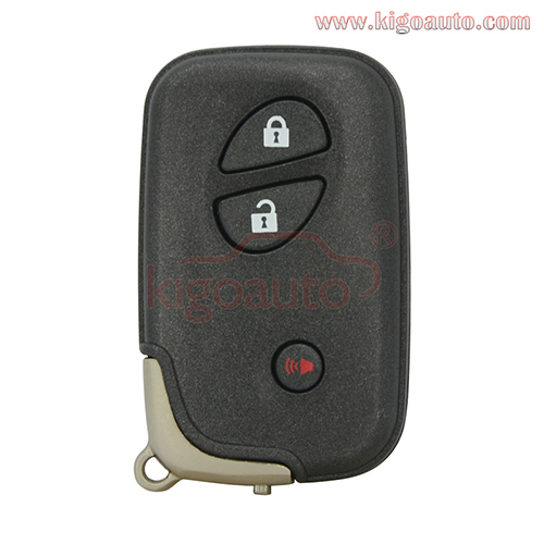 FCC HYQ14ACX Smart key shell case 2 button with panic for Lexus RX350 RX450H CT200H 2010-2016