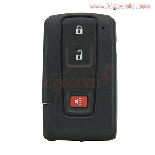 FCC MOZB31EG smart key case 3 buttton for Toyota Prius 2004-2009 PN 89994-47061