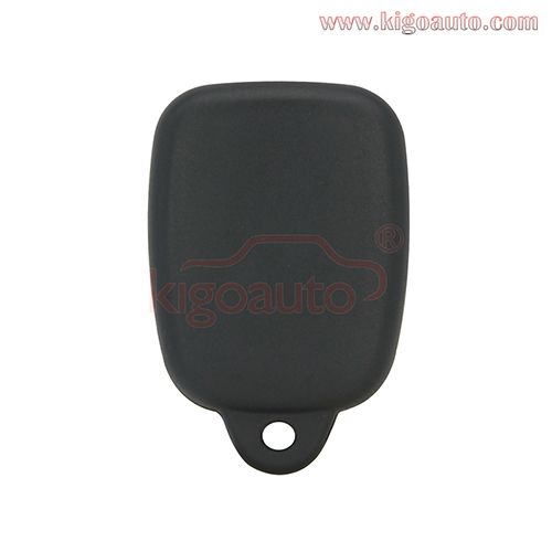 original Remote fob car key control 2 button 434Mhz for Toyota Avanza(fit for malaysian car)