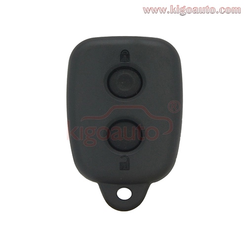 original Remote fob car key control 2 button 434Mhz for Toyota Avanza(fit for malaysian car)