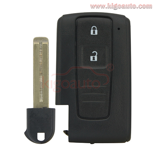 Smart key case 2 button for Toyota Crown Tokai Rika B21TA