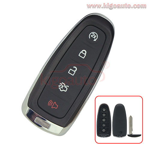 P/N 164-R8092 Smart key case 5 button for FORD Explorer Edge Lincoln MKX FCC M3N5WY8610