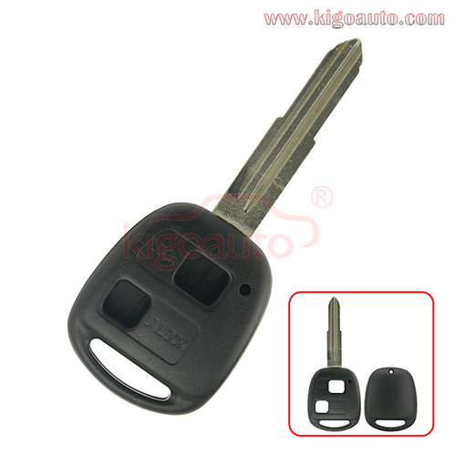 Remote key shell 2 button TOY41 for Toyota