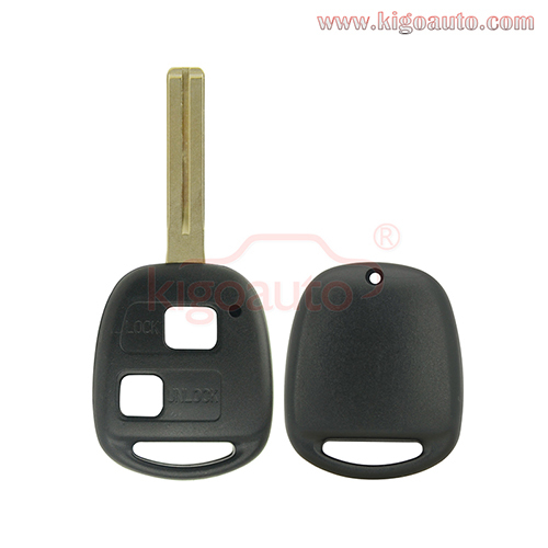 Remote key shell 2 button Toy48 short key blade for Lexus ES350 IS250 IS350 SC430 2005-2008