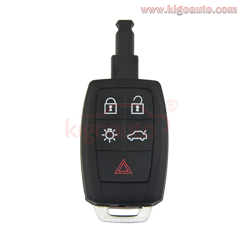 P/N 31300258 Smart key case cover shell 5 button for 2008 2009 2010 2011 Volvo C70 C30 S40 V50