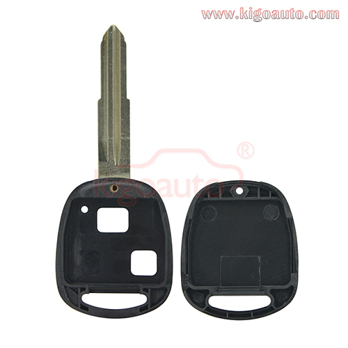 Remote key shell 2 button TOY41 for Toyota
