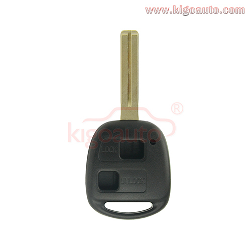 Remote key shell 2 button Toy48 short key blade for Lexus ES350 IS250 IS350 SC430 2005-2008