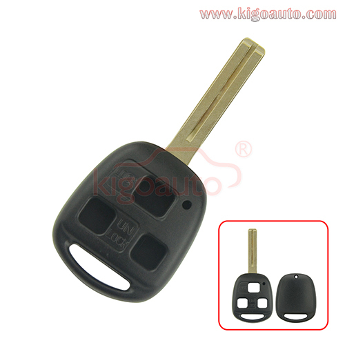 Remote key shell toy48 short for Lexus RX300 RX330 RX350 RX400H 1998 - 2003