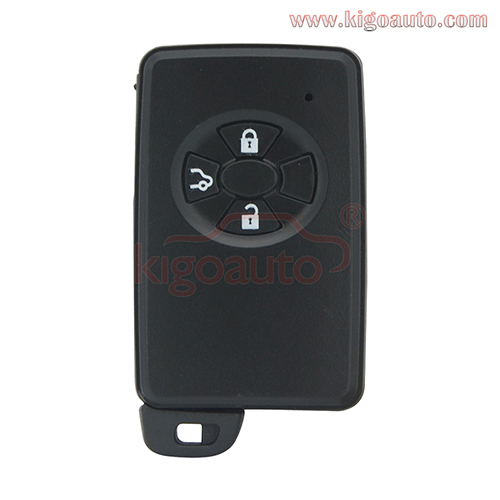PN 89904-12231 Smart key case 3 button for Toyota Corolla Vios 2013