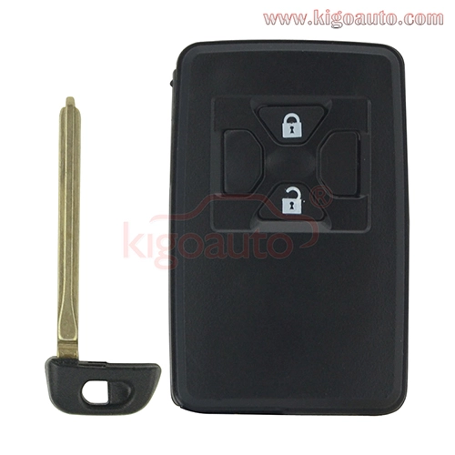 Smart key case 2 button for Toyota