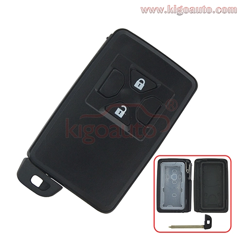 Smart key case 2 button for Toyota