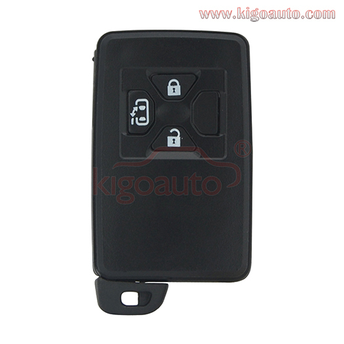 Smart key case 3 button for Toyota