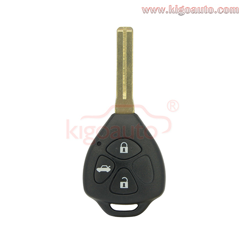 Remote key 3 button 434Mhz TOY48 blade for Toyota Crown