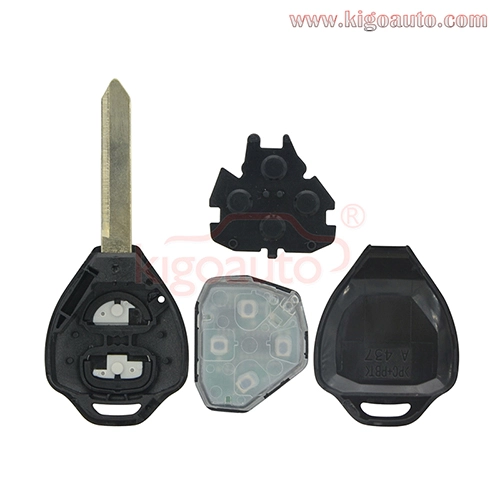 Denso HYQ12BBY Remote key 2 button 434Mhz toy47 for Toyota Auris Corolla Verso Yaris 2010 2011
