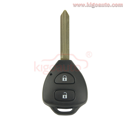 Denso HYQ12BBY Remote key 2 button 434Mhz toy47 for Toyota Auris Corolla Verso Yaris 2010 2011