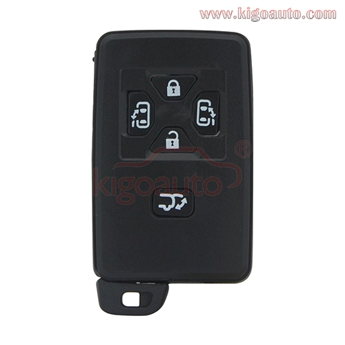 Smart key case 5 button for Toyota Previa