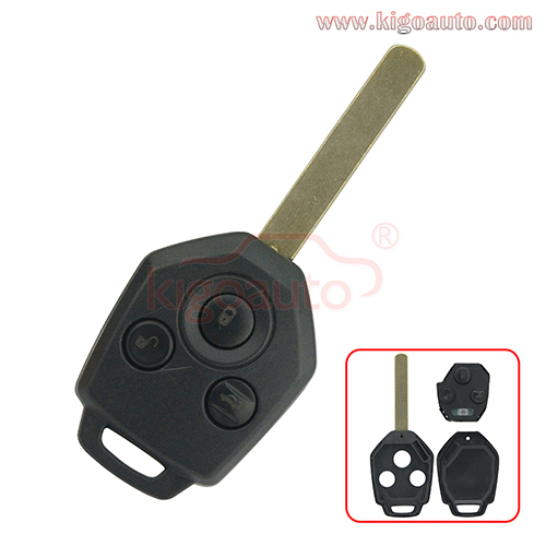 88049SC000 remote key 3 button 434Mhz 4D62/4D60/NO chip for Subaru OUTBACK TRIBECA LEGACY 2009 2010 2011